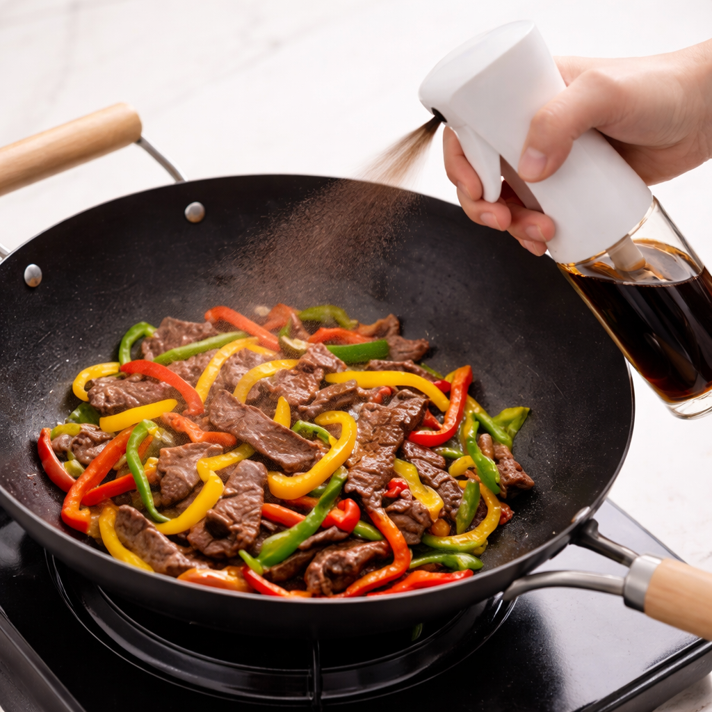 Oil Spray Bottle – Precision Mist for Healthier Cooking