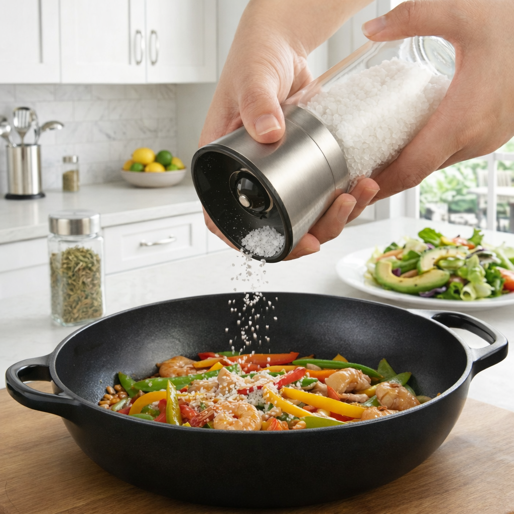 Adjustable Spice Grinder – Fresh Grind for Better Flavor