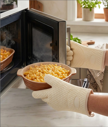 Heat Resistant Kitchen Gloves – Safe Grip for Everyday Cooking