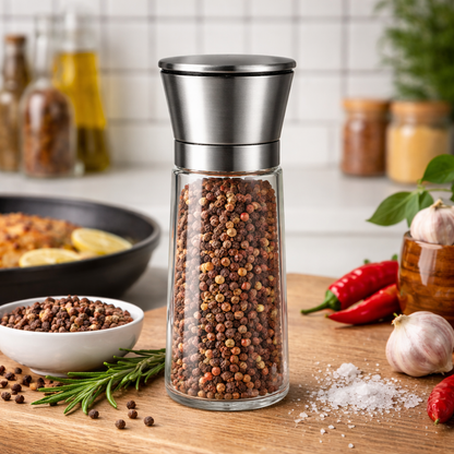Adjustable Spice Grinder – Fresh Grind for Better Flavor